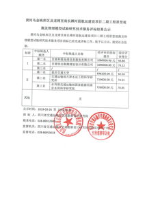 黃河烏金峽庫區及龍灣至南長灘河段航運建設項目二期工程原型觀測及物理模型試驗研究技術服務評標結果公示